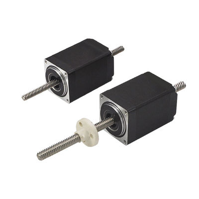 comprar 28LHS Duplo eixo série 140N Força 2 Fase Nema11 Não Captive & External Nut Hybrid linear Stepper Motors Acuadores online manufacture