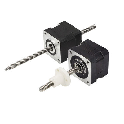comprar 35Série LHS Seis fios 250N Força 2 Fase Nema14 Sem Captive & External Nut Hybrid linear Stepper Motors Linear Acuadores online manufacture