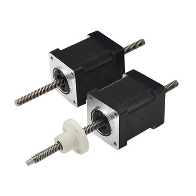 comprar 35 série LHS duplo eixo 300N Força 2Fase Nema14 Sem Captive & External Nut Hybrid linear Stepper Motors Acuadores online manufacture