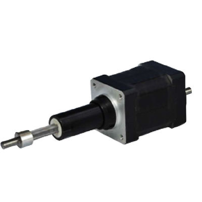 comprar 35LHS série seis fios duplo eixo 300N força 2 fase Nema14 Captive híbrido linear Stepper motores lineares Acuadores online manufacture