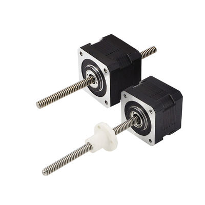 comprar 42LHS série seis fios 250N força 2 fase Nema17 sem captiva & External Nut híbrido linear Stepper Motors linear Acuadores online manufacture