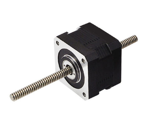 50N Força Nema17 Motor de passo híbrido linear de 2 fases não cativo 42LHS1674N-170