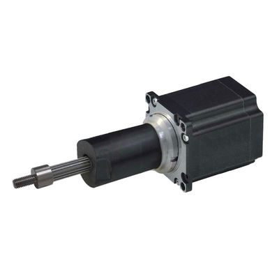 Série 57LHS Dupla Empilhadeira Quatro fios 990N Força 2 Fase Nema23 Captive híbrido linear Stepper Motors Linear Acuadores